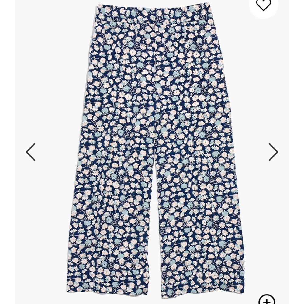 Madewell Hurston florals wide leg pants NWT